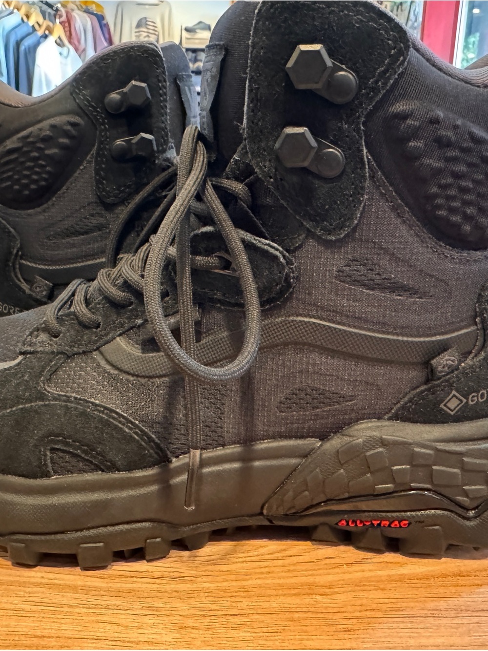 Vans Black High-Top Tactical Hiking Boots